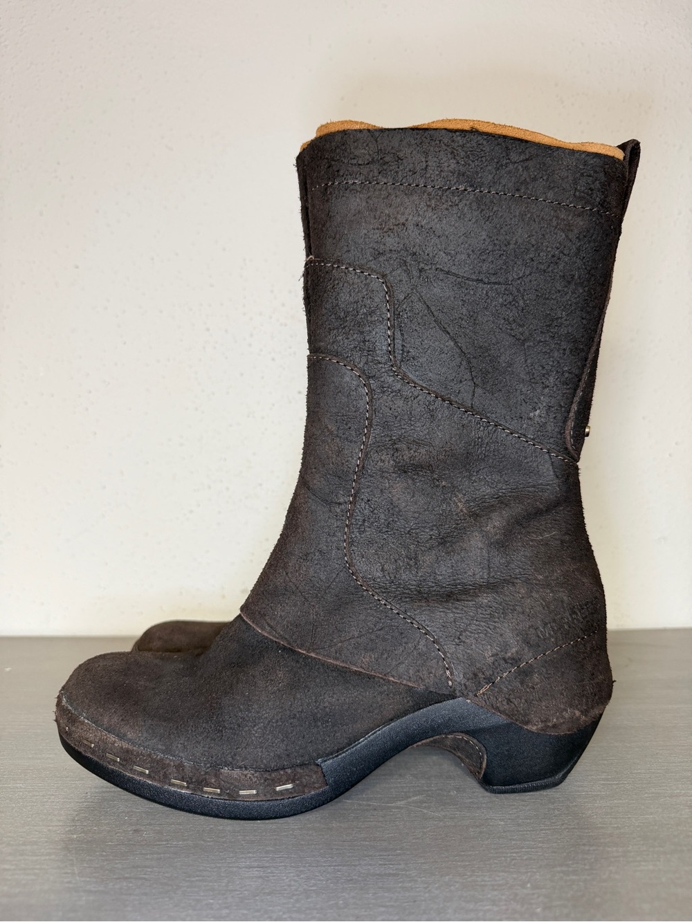 Merrell Espresso Clog Mid-Calf Boots J56072 Women's Size 7.5 Excellent Condition - Picture 3 of 9